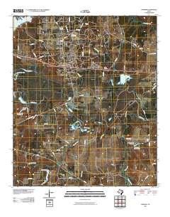Hawkins 2010 topographic map thumbnail