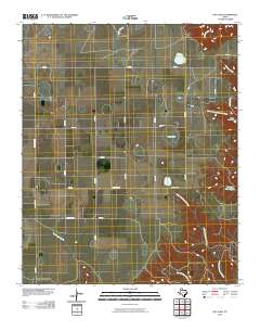 Hay Lake 2010 topographic map thumbnail