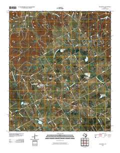 Huckabay 2010 topographic map thumbnail
