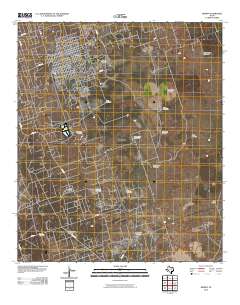 Kermit 2010 topographic map thumbnail