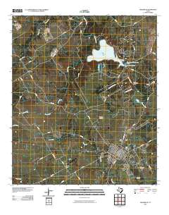 Groesbeck 2010 topographic map thumbnail