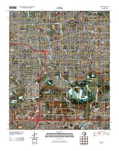 Hurst 2010 topographic map thumbnail