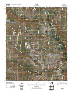 Justin 2010 topographic map thumbnail