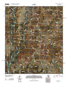 Gum Springs 2010 topographic map thumbnail