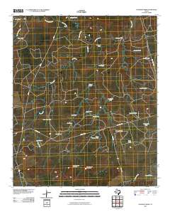 Gunsight Draw 2010 topographic map thumbnail