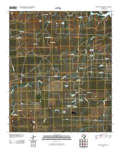 Gunsight Draw SE 2010 topographic map thumbnail