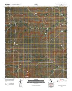 Gunsight Hills North 2010 topographic map thumbnail