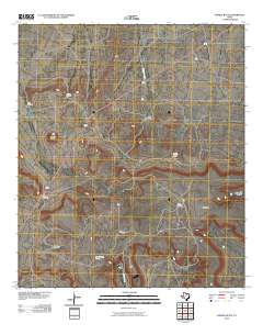 Saddle Butte 2010 topographic map thumbnail