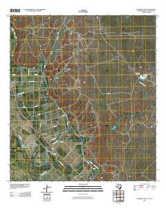 Quemado East 2010 topographic map thumbnail
