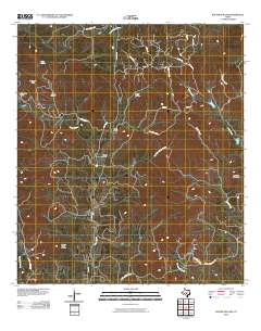 Rafter Hollow 2010 topographic map thumbnail