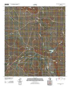 San Esteban Lake 2010 topographic map thumbnail