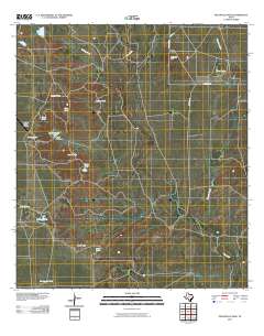 Peloncillo Peak 2010 topographic map thumbnail