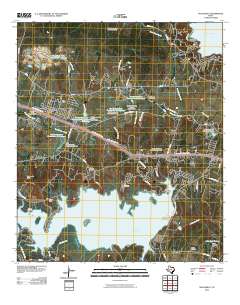 Nolanville 2010 topographic map thumbnail