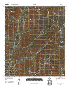 Mitchell Canyon 2010 topographic map thumbnail