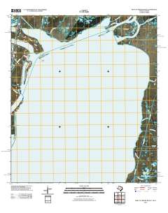 West of Greens Bayou 2010 topographic map thumbnail
