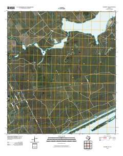 Seadrift NE 2010 topographic map thumbnail