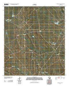 Trosado Tank 2010 topographic map thumbnail