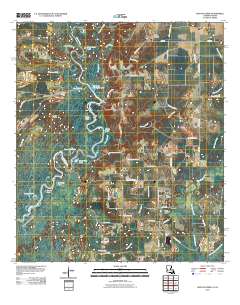 Shoats Creek 2010 topographic map thumbnail