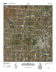 Yoakum 2010 topographic map thumbnail