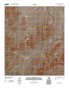 Sierra Madera SE 2010 topographic map thumbnail