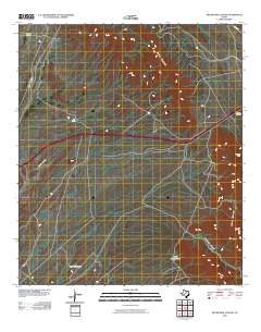 Silver King Canyon 2010 topographic map thumbnail