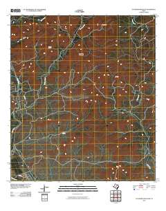 Sycamore Mountain 2010 topographic map thumbnail