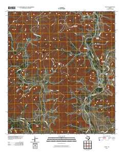 Vance 2010 topographic map thumbnail