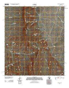 Vieja Pass 2010 topographic map thumbnail