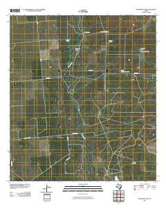 Woodard Lake 2010 topographic map thumbnail