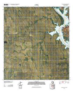 Zapata NW 2010 topographic map thumbnail