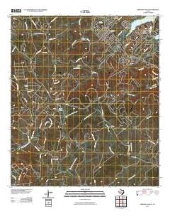 Smithson Valley 2010 topographic map thumbnail