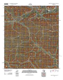 Smoky Mountain Ranch 2010 topographic map thumbnail