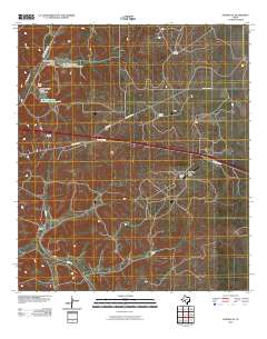 Sonora SE 2010 topographic map thumbnail