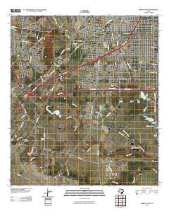 Terrell Wells 2010 topographic map thumbnail