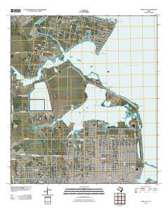 Texas City 2010 topographic map thumbnail