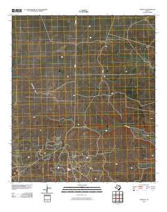 Texon SE 2010 topographic map thumbnail