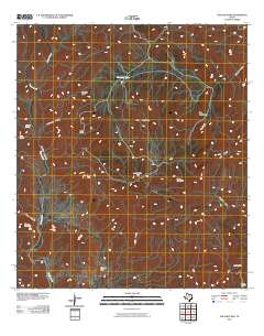 The Solitario 2010 topographic map thumbnail