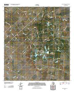 San Patricio 2010 topographic map thumbnail