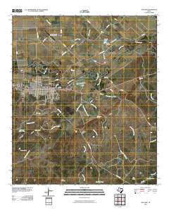 San Saba 2010 topographic map thumbnail