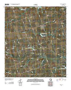 Thrall 2010 topographic map thumbnail