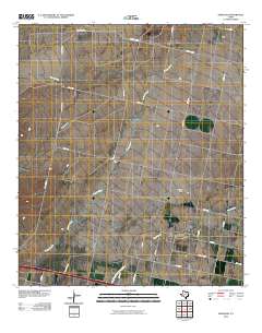 Saragosa 2010 topographic map thumbnail