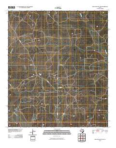 Fort McKavett NW 2010 topographic map thumbnail