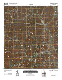 Hudspeth Draw 2010 topographic map thumbnail