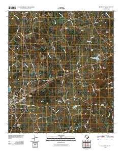 Rockdale East 2010 topographic map thumbnail