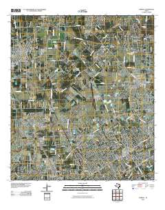 Tomball 2010 topographic map thumbnail