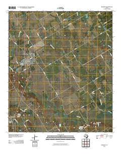 Rosebud 2010 topographic map thumbnail