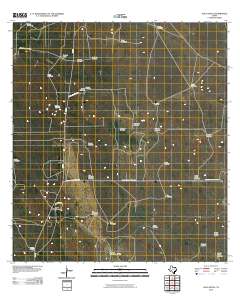 Agua Nueva 2010 topographic map thumbnail