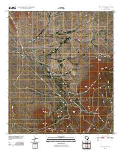 Boracho Peak 2010 topographic map preview