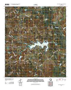 Camp Creek Lake 2010 topographic map thumbnail