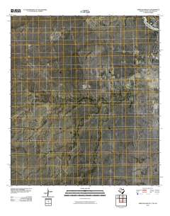 Amistad Dam OE S 2010 topographic map thumbnail